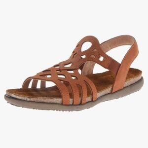 NAOT Brown Leather Women's Sandals